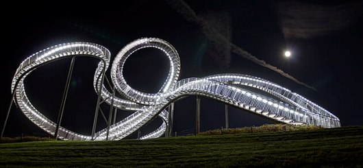 Looping bei Nacht