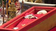 Pope Francis dead