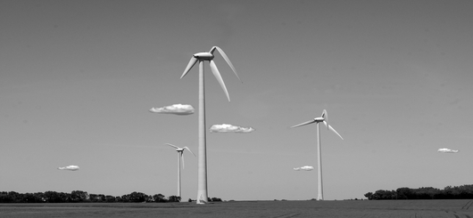 Wenn wir nicht alles CO2 verbannen, werden sich irgendwann die Windradblätter biegen vor Hitze